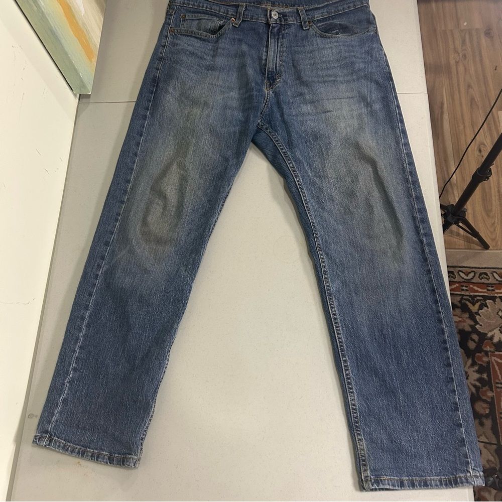 Streetwear Levi's 505 Men's Regular Fit Straight Leg Jeans 34x29 - 00505 - 2309